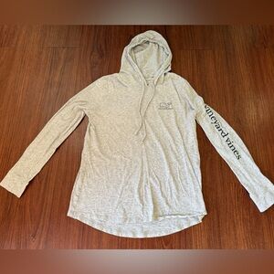 Vineyard Vines Gray Long Sleeve T Hoodie Women’s Small